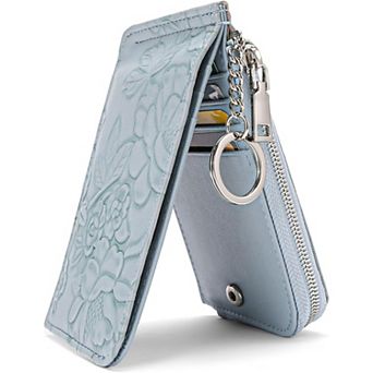 Women's RFID Slim Credit Card Holder,PU Leather Wallet for Daily & Travel Use