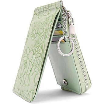 Women's RFID Slim Credit Card Holder,PU Leather Wallet for Daily & Travel Use