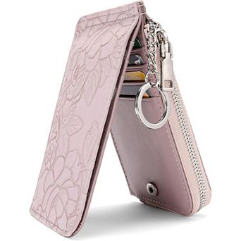 Women's RFID Slim Credit Card Holder,PU Leather Wallet for Daily & Travel Use