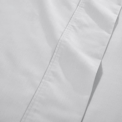 SUPERIOR Brushed Microfiber Solid Deep Pocket Sheet Set