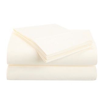 SUPERIOR Brushed Microfiber Solid Deep Pocket Sheet Set