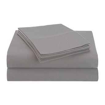 SUPERIOR Brushed Microfiber Solid Deep Pocket Sheet Set