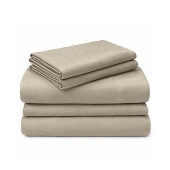 SUPERIOR Brushed Microfiber Solid Deep Pocket Sheet Set