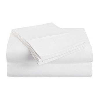 SUPERIOR Brushed Microfiber Solid Deep Pocket Sheet Set