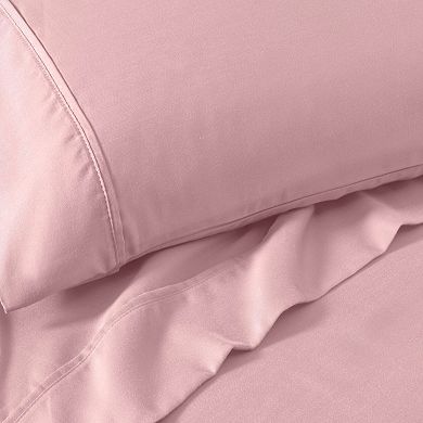 SUPERIOR 4-Piece Cotton Blend 1200 Thread Count Deep Pocket Bed Sheet Set