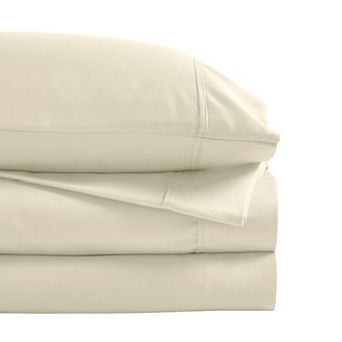 SUPERIOR 4 pc Cotton Blend 1200 Thread Count Deep Pocket Bed Sheet Set