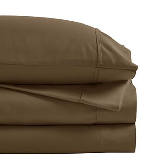 SUPERIOR 4 pc Cotton Blend 1200 Thread Count Deep Pocket Bed Sheet Set