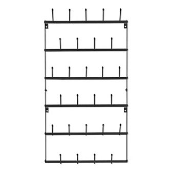 Sorbus Large 6 tier Metal Mug Rack Organizer - for Home, Kitchen & Bar, Coffee Station (Holds 27)
