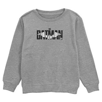 Boys 6-20 DC Comics The Batman Bat Logo Crew Fleece Sweatshirt