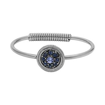 1928 Round Crystal Wire Bracelet