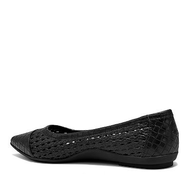 Aerosoles Dala Women's Woven Pointed Toe Ballet Flats