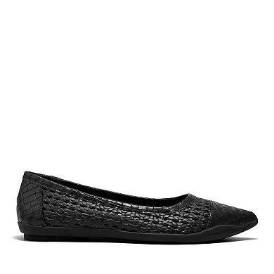 Aerosoles Dala Women's Woven Pointed Toe Ballet Flats