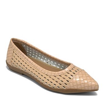 Aerosoles Dala Women's Woven Pointed Toe Ballet Flats