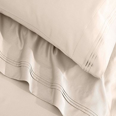 SUPERIOR Egyptian Cotton 1500 Thread Count Pillowcase Set of 2