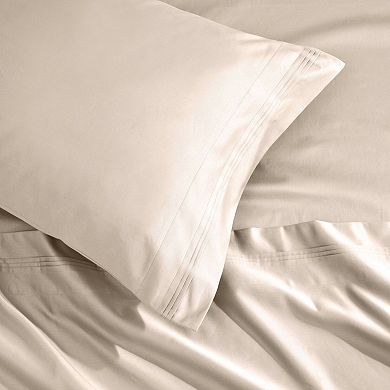 SUPERIOR Egyptian Cotton 1500 Thread Count Pillowcase Set of 2