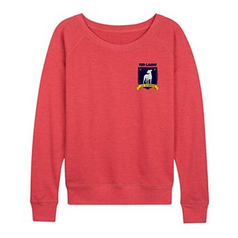 Women's Ted Lasso A.F.C. Richmond Logo French Terry Long Sleeve Tee