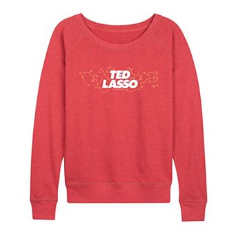 Women's Ted Lasso Soccer Play French Terry Long Sleeve Tee