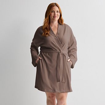 Plus Size Sonoma Goods For Life® Short Wrap Robe