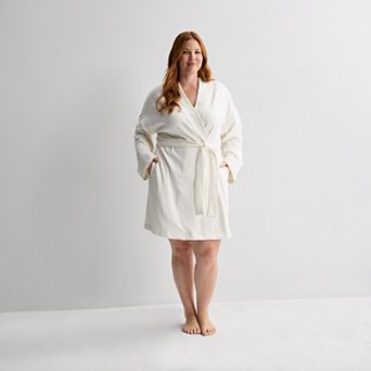 Plus Size Sonoma Goods For Life® Short Wrap Robe