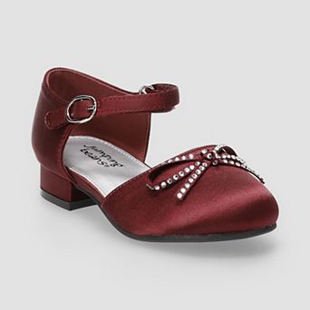 Jumping Beans® Sinccere Girls Bow Accent Dress Shoes