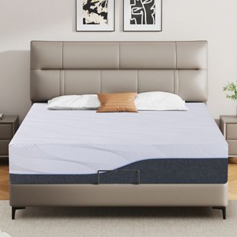 Opoiar 14-Inch Twin XL Memory Foam Mattress with Firm Cooling Gel Design and Fiberglass-Free Cover