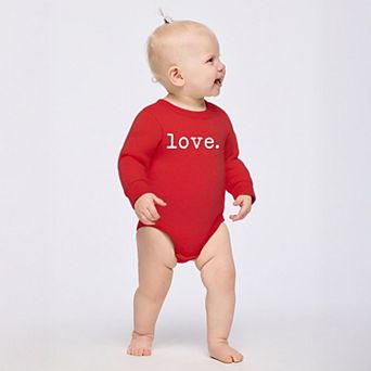 Love Typewriter - Infant Fleece BodySuit