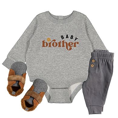 Boho Baby Brother - Infant Fleece BodySuit