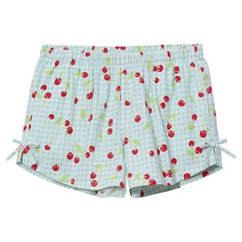 Girls 2-16 Lands' End Knit Side Bow Shorts