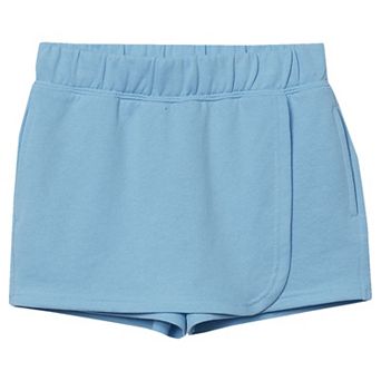 Girls 2-16 Lands' End Wrap Front Knit Skort