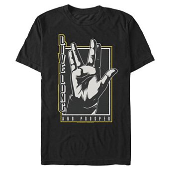Men's Live Long And Proper Symbol Graphic Tee