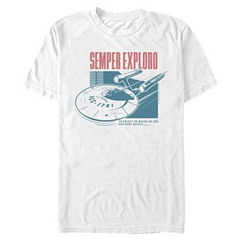 Men's U.S.S. Enterprise Semper Exploro Graphic Tee