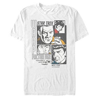 Men's Star Trek Warp Factor One Graphic Tee