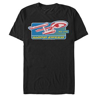 Men's Star Trek Warp Speed Graphic Tee