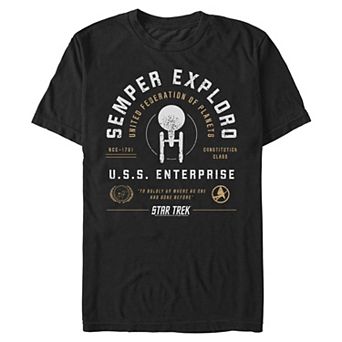Men's Star Trek Semper Exploro Graphic Tee