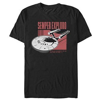 Men's U.S.S. Enterprise Semper Exploro Graphic Tee