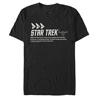 Men's Star Trek The Final Frontier Graphic Tee