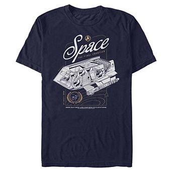 Men's Star Trek Space The Final Frontier Graphic Tee