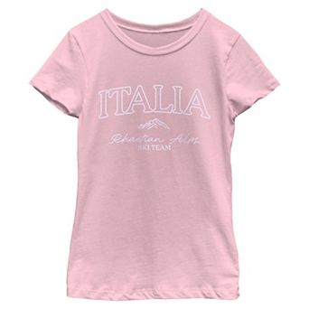 Girls' Italia Ski Team Short Sleeve Graphic Tee
