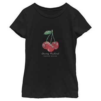 Girls' Cherry Festival Graphic Tee