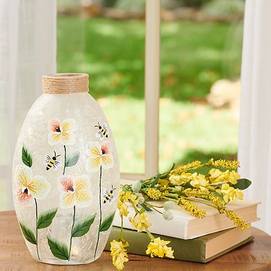 Studio 66 Bumble Beauties Floral Vase Light Table Decor