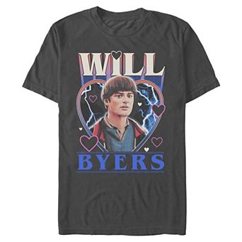 Men's Stranger Things Will Byers Heartthrob Graphic Tee