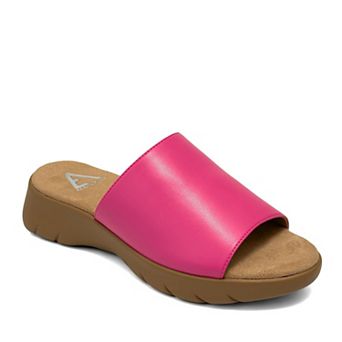 Aerosoles Nora Women's Wedge Slide Sandals