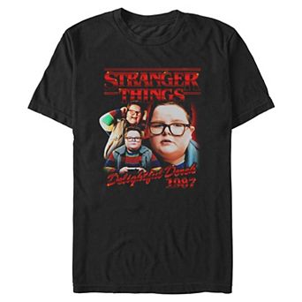 Men's Stranger Things Delightful Derek 1987 Graphic Tee
