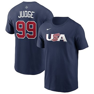 Men's Nike Aaron Judge Navy USA Baseball 2026 World Baseball