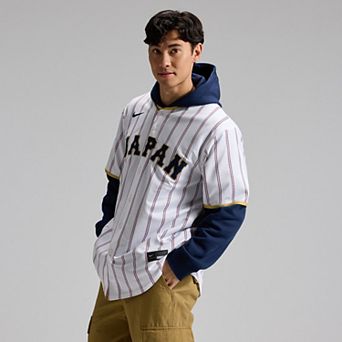 Men's Nike White Japan Baseball 2026 World Baseball Classic Home Stadium Jersey