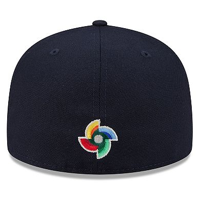 Men's New Era Navy Netherlands Baseball 2026 World Baseball Classic 59FIFTY Fitted Hat