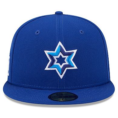 Men's New Era Blue Israel Baseball 2026 World Baseball Classic 59FIFTY Fitted Hat