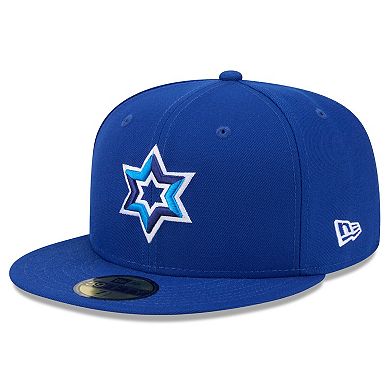 Men's New Era Blue Israel Baseball 2026 World Baseball Classic 59FIFTY Fitted Hat