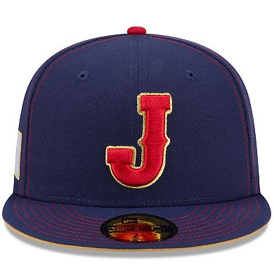 Men's New Era Navy Japan Baseball 2026 World Baseball Classic 59FIFTY Fitted Hat