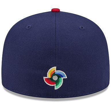 Men's New Era Navy Japan Baseball 2026 World Baseball Classic 59FIFTY Fitted Hat